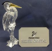 Swarovski Crystal Heron.