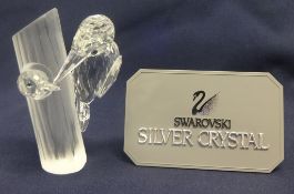 Swarovski Crystal SCS Members Woodpeckers from 1988, not boxed.