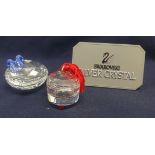 Swarovski Crystal 2 x Jewel Boxes Jewel Love 278832 & Jewel Sweetheart 219966