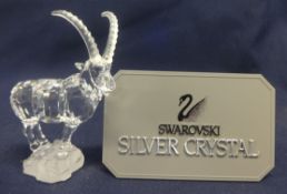 Swarovski Crystal 'Ibex Ram'