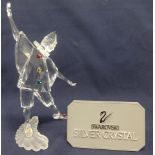 Swarovski Crystal -"Masquerade" Annual Edition 1999, Pierrot, Cert of Auth.