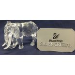 Swarovski Crystal -"Inspiration Africa" Annual Edition 1993, Elephant with Cert of Auth.