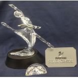 Swarovski Crystal -"Magic of Dance" Annual Edition 2004, Anna, Cert of Auth, Stand and Plaque.