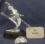 Swarovski Crystal -"Magic of Dance" Annual Edition 2004, Anna, Cert of Auth, Stand and Plaque.