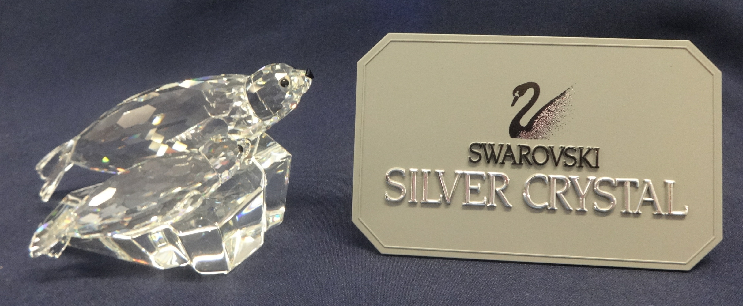 Swarovski Crystal SCS Members 1991 Seals 'Save Me'