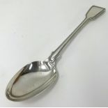 A Geo III silver basting spoon, London, length 31cm, approx 5.32oz.