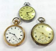 Three pockets watches
