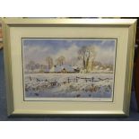 Peter Cosslett 'First Snow' limited edition print No 760/850.