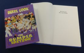 Beryl Cook The Bumper Edition books, signed, Muriel Spark 'The Prime of Miss Jean Brodie' and The