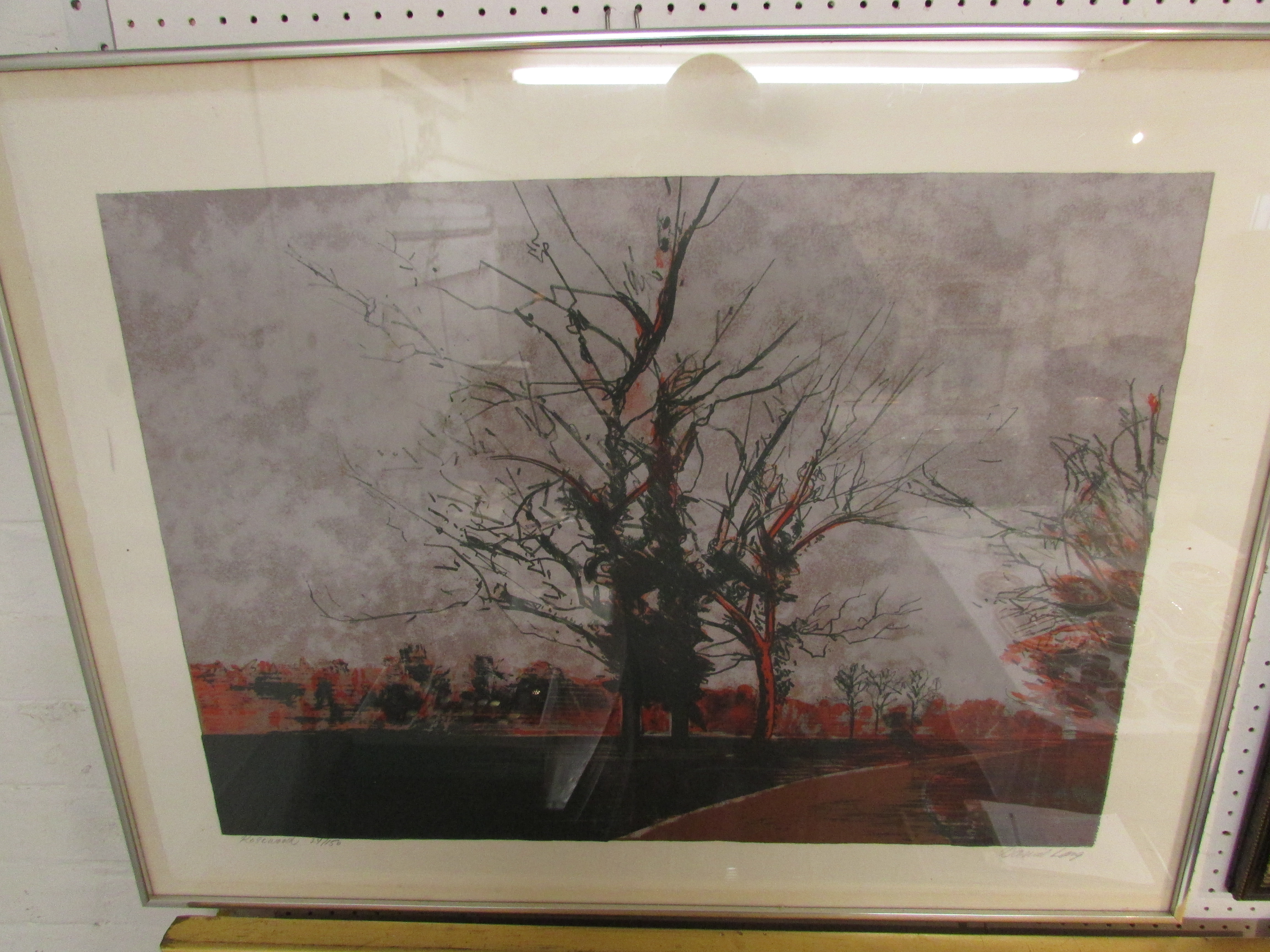 After Daniel Lang (1931-2013) - 'Rosewood', limited edition lithograph, titled and numbered in - Image 2 of 4