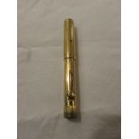 Watermans Ideal gold plated fountain pen 0552 ½ V