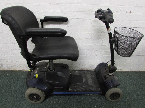 PRIDE GO-GO ELITE TRAVELLER MOBILITY BUGGY (KEY AND CHARGER IN OFFICE) (BATTERY DOES NOT CHARGE)