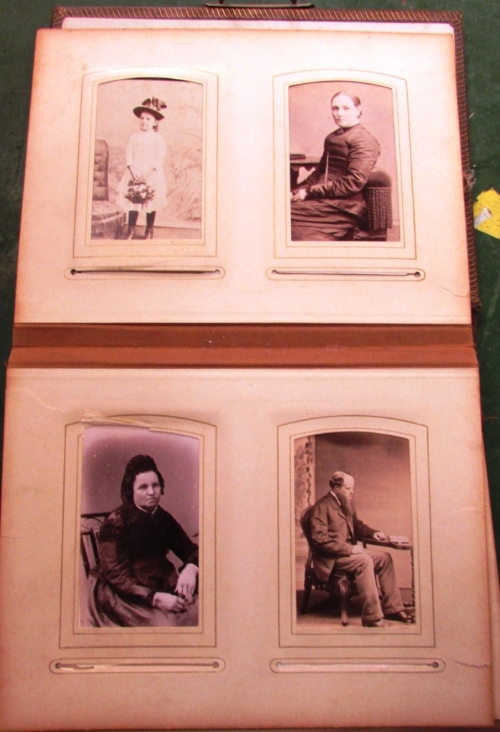 SUITCASE OF ASSORTED PHOTOGRAPHS, PICTURES, PRINTS AND EPHEMERA INCLUDING VICTORIAN PHOTOGRAPH ALBUM - Image 2 of 3