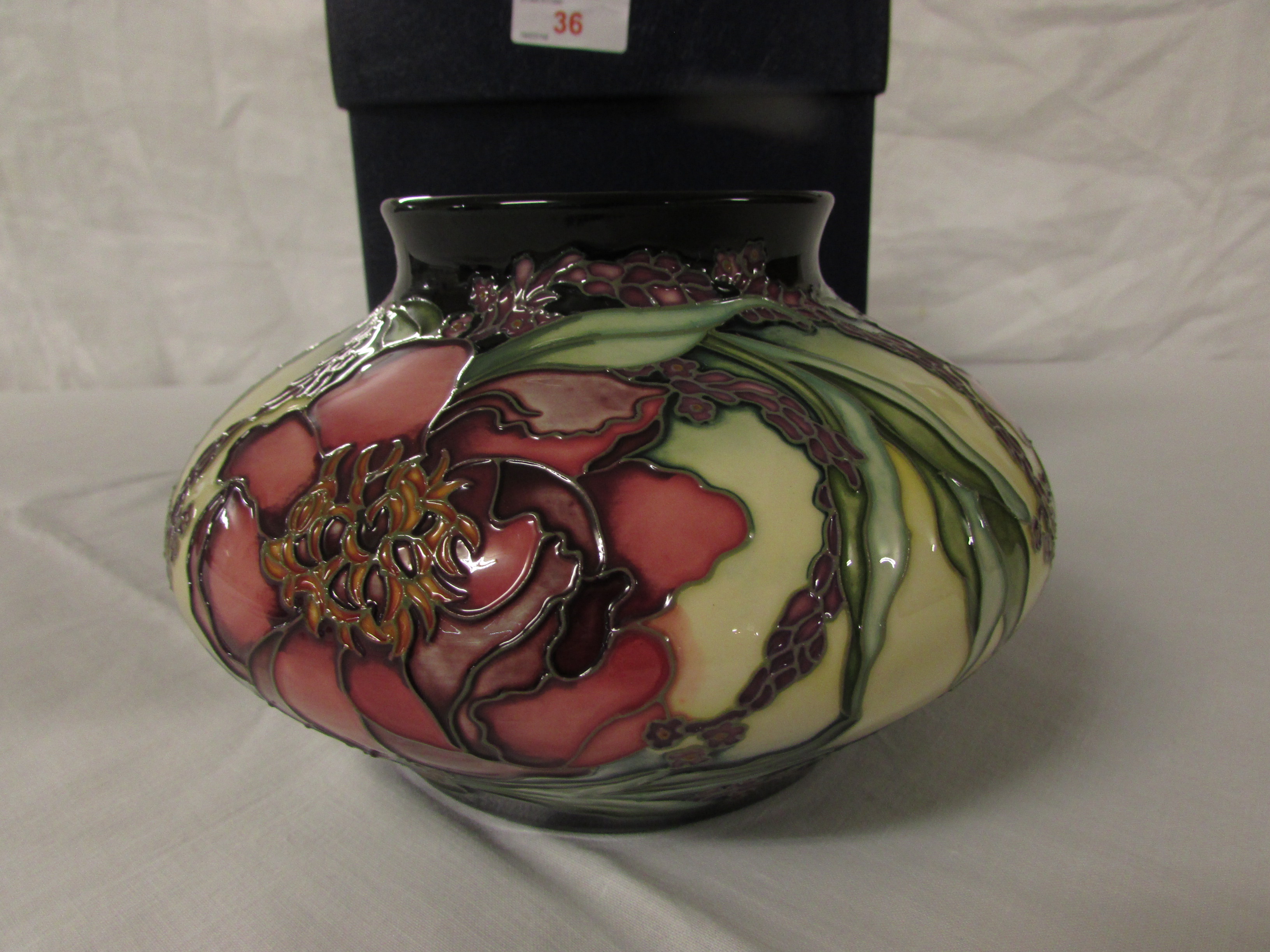 Moorcroft 152/5 vase 'Woodstock' pattern for Blenheim Palace designed by Kerry Goodwin (limited - Image 2 of 5