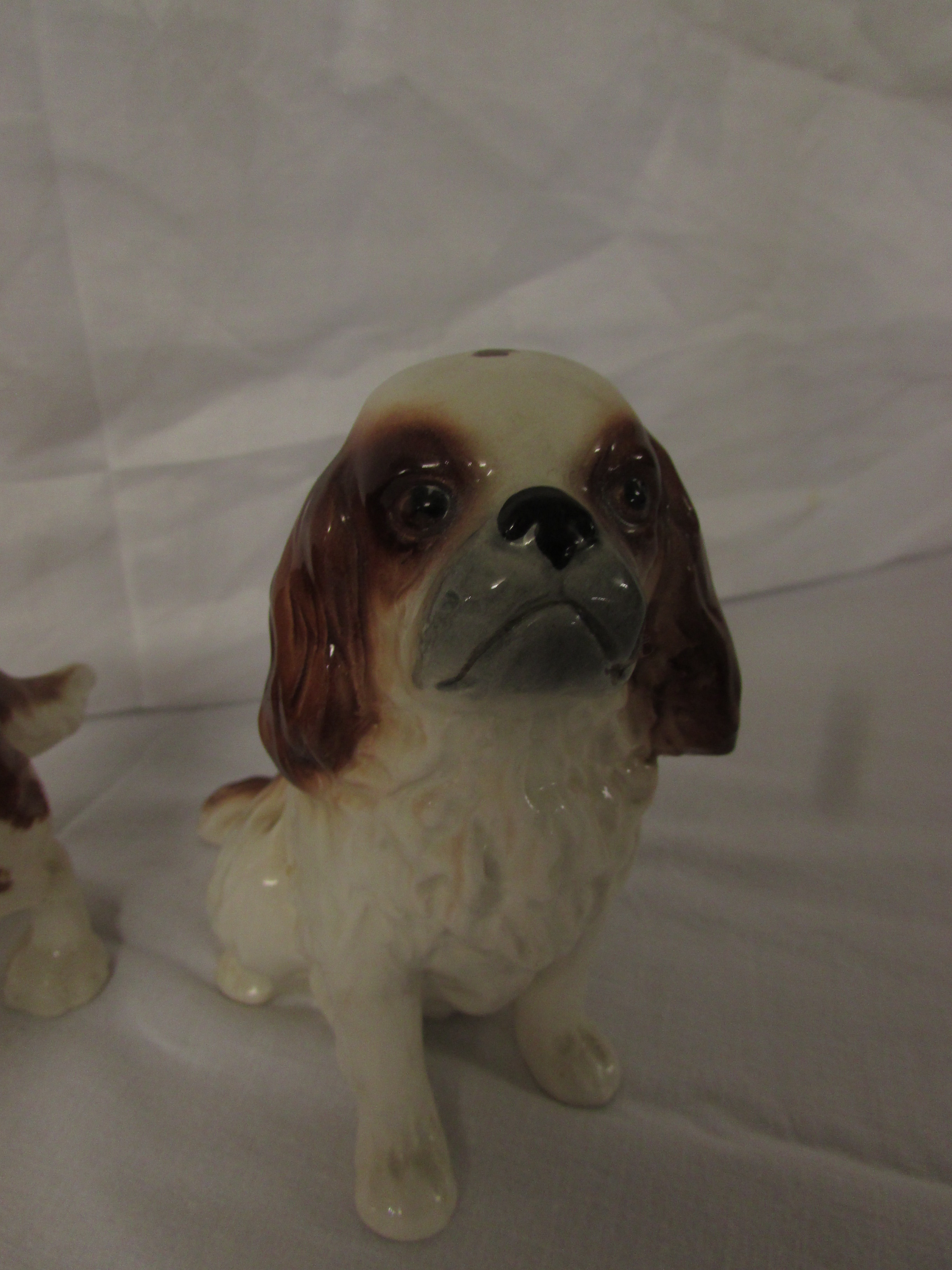 A Beswick model of a standing brown and white spaniel (height 13cm), and a Sylvac model of a - Image 3 of 5