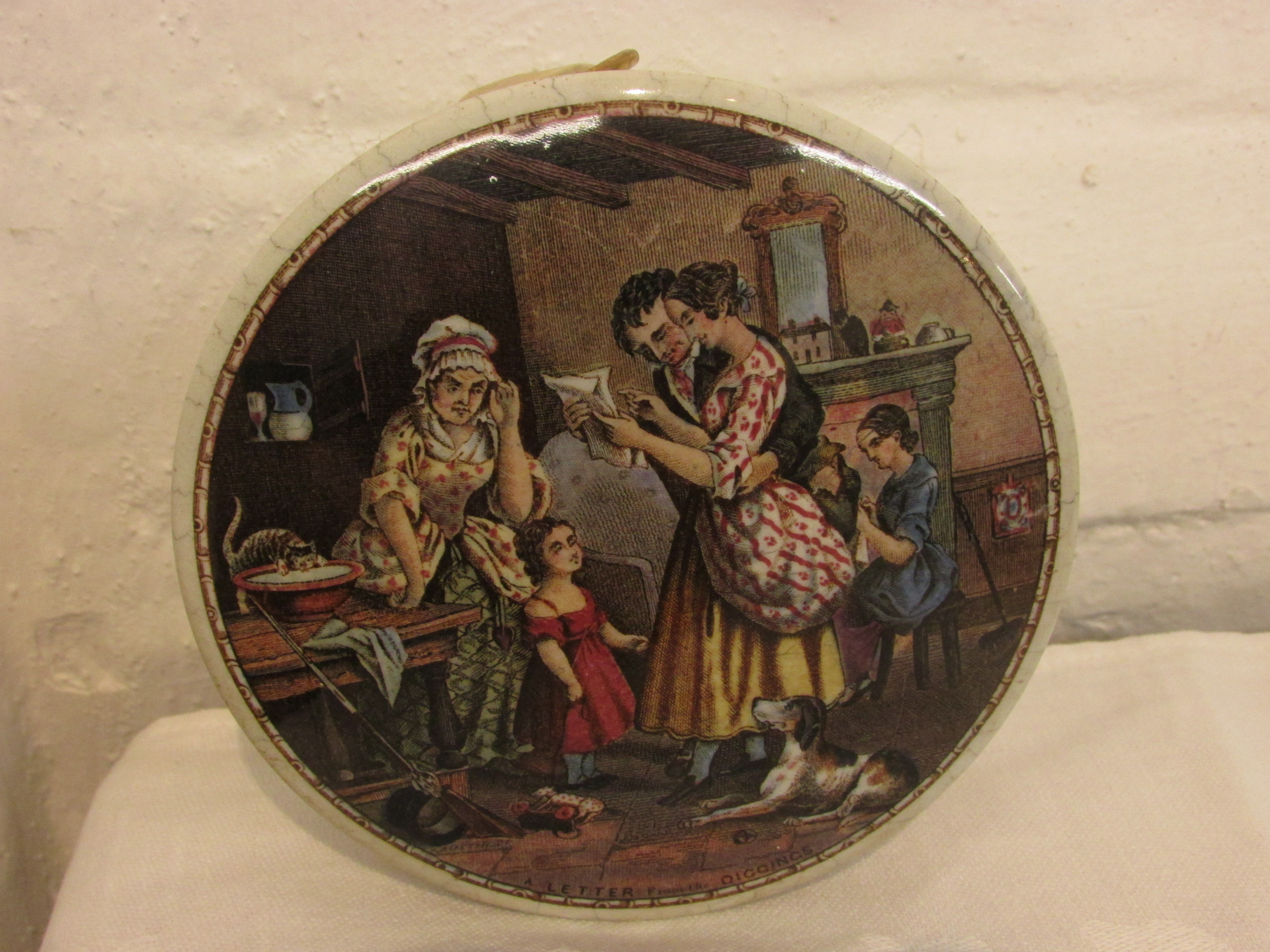 Seven Pratt pot lids - The Trooper, The Times, P. Wouverman Pinx, The Shrimpers, Hide and Seek, Game - Image 2 of 8