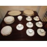 Wedgwood 'Colchester dinner and coffee ware comprising nine dinner plates, eight bowls, charger,