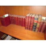 Works of Charles Dickens in sixteen volumes published by Hazell, Watson & Viney Ltd; and a small