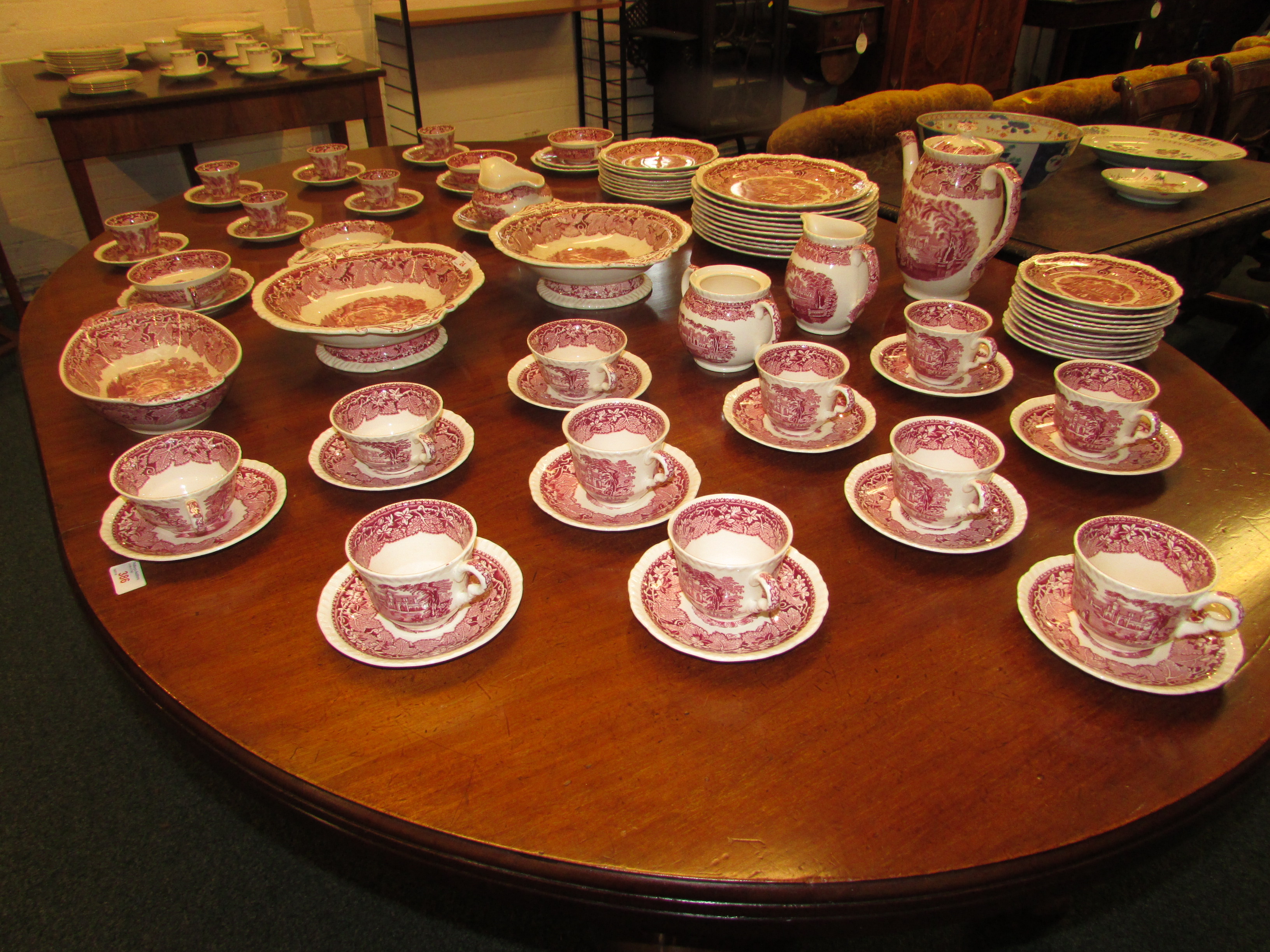 Assorted Mason's 'Vista' dinner and tea ware including plates, dishes, cups and saucers - Image 3 of 7