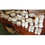 LARGE QUANTITY OF ROYAL DOULTON 'LARCHMONT' DINNER, TEA AND COFFEE WARE