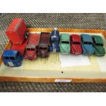 DINKY MODEL CARS AND COMMERCIAL VEHICLES