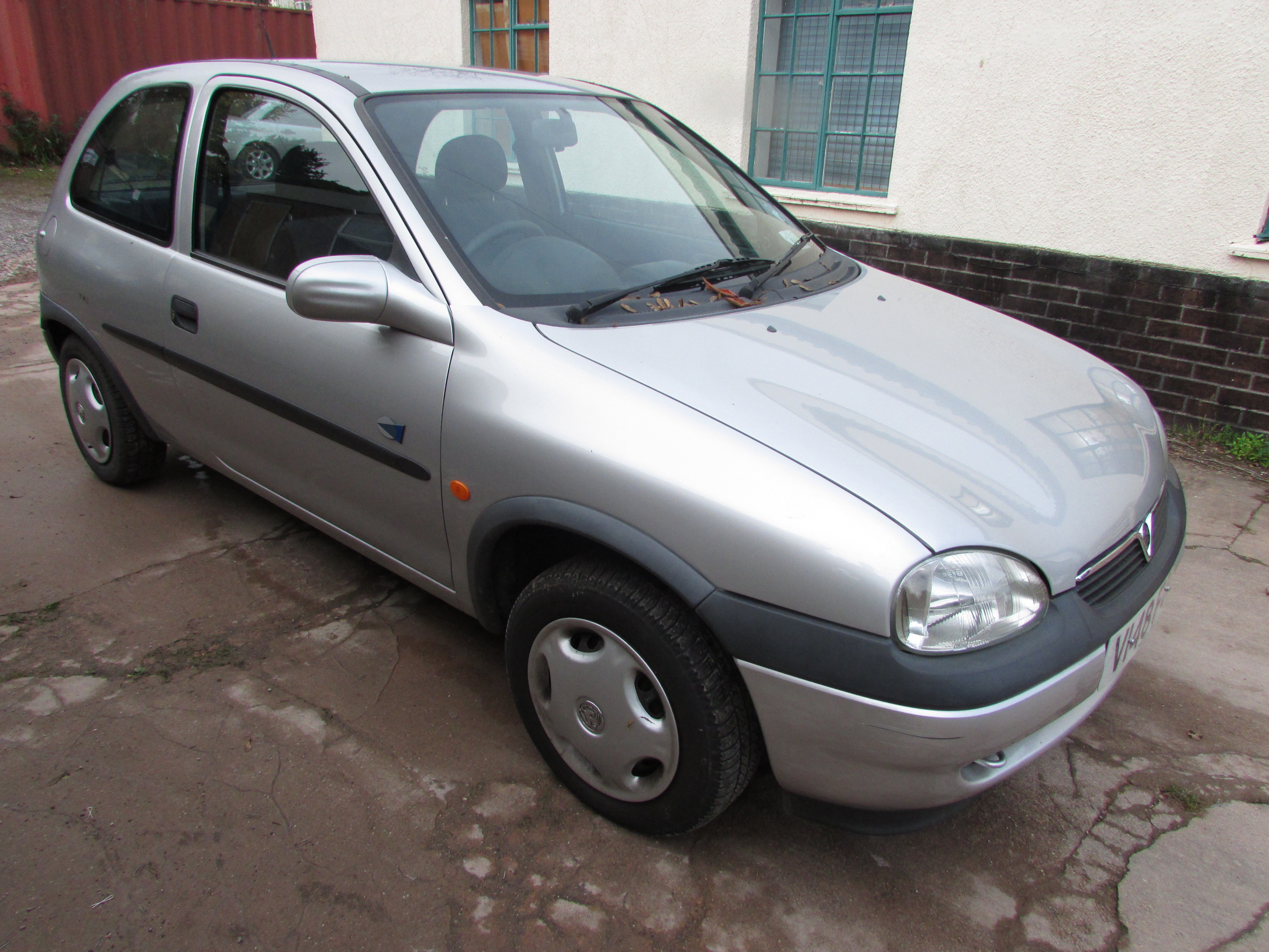 Silver Vauxhall Corsa Club 12V three door hatchback, registration number V148 FOD, date of first - Image 2 of 11