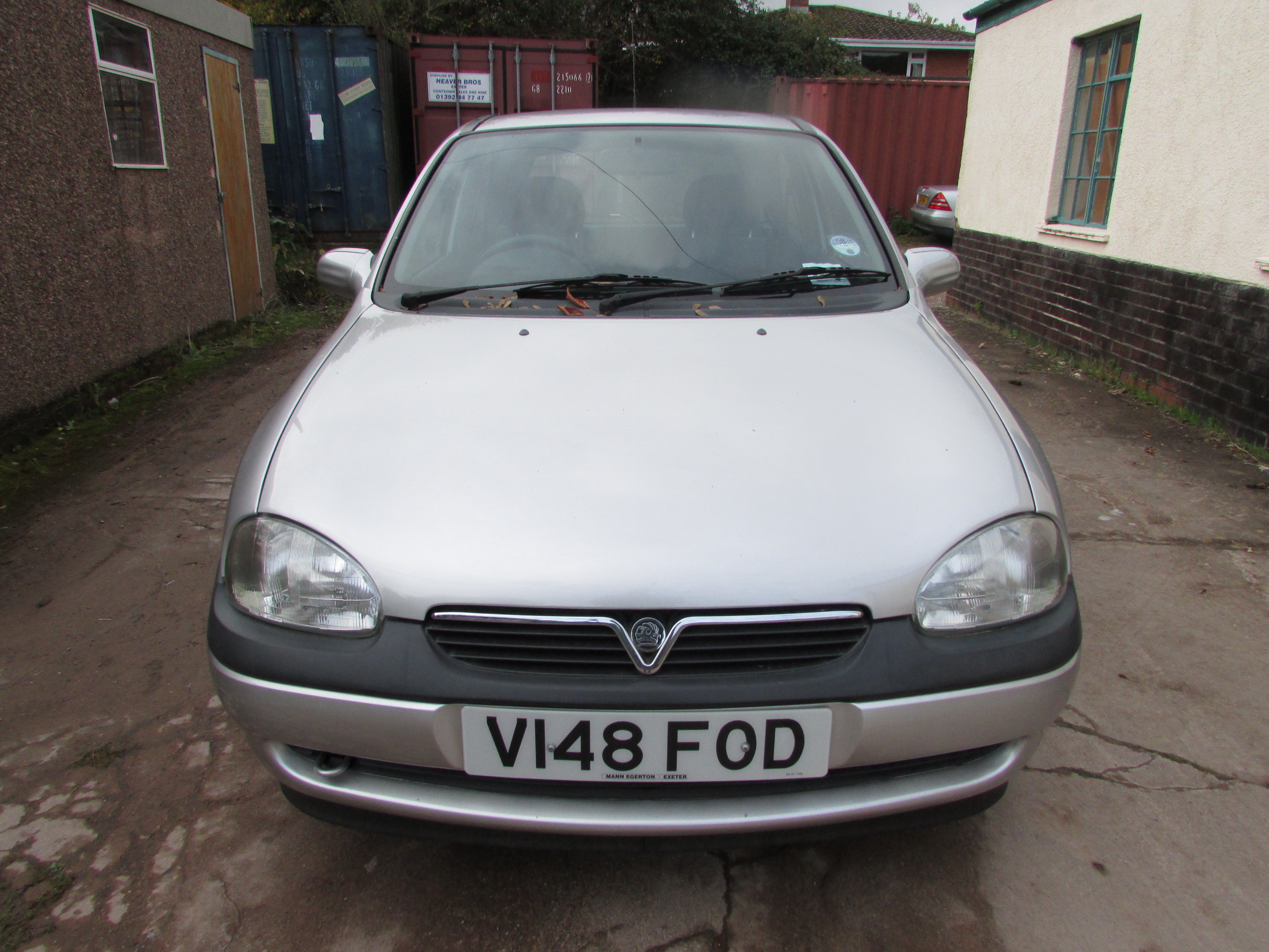 Silver Vauxhall Corsa Club 12V three door hatchback, registration number V148 FOD, date of first - Image 3 of 11