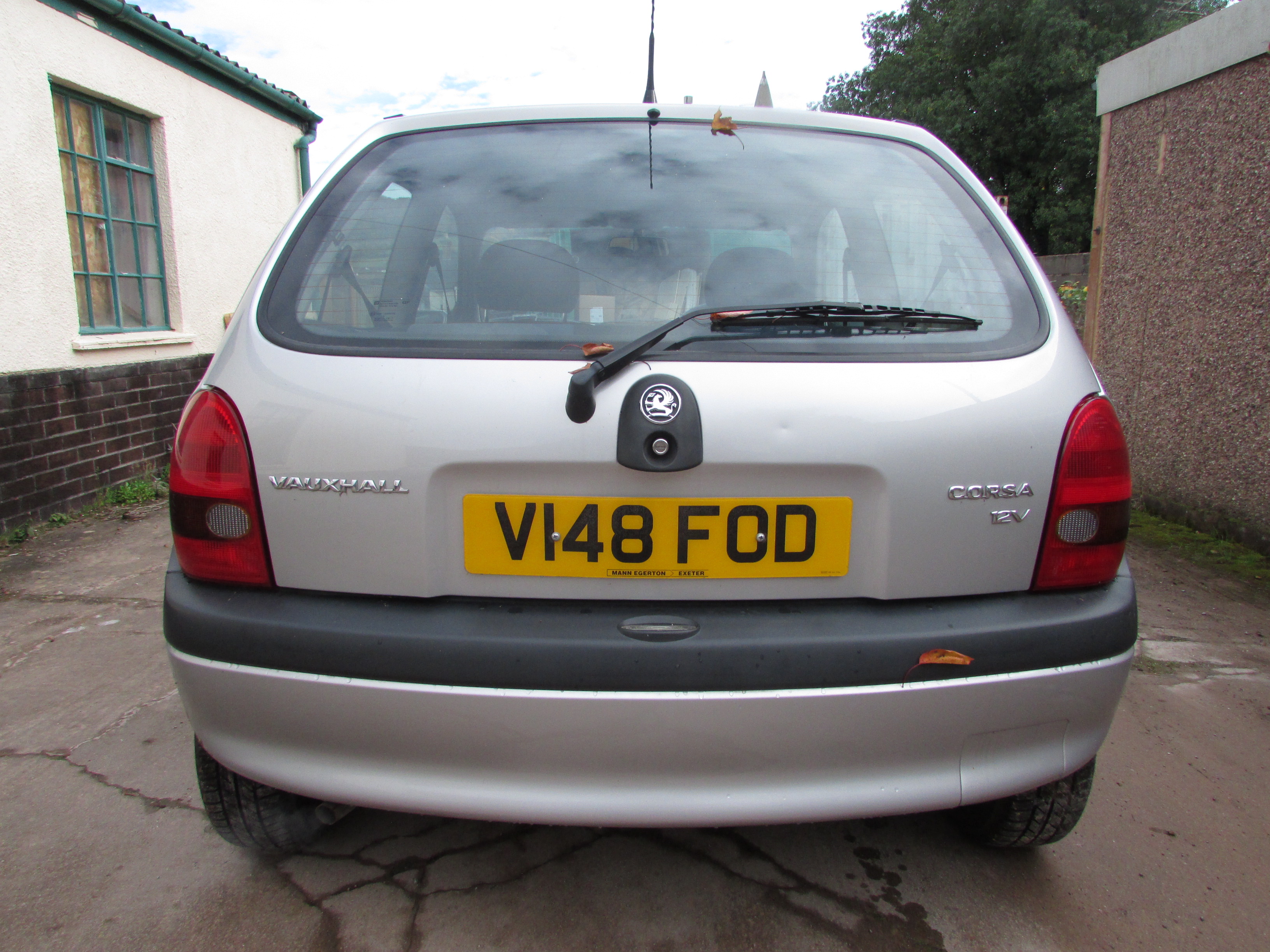 Silver Vauxhall Corsa Club 12V three door hatchback, registration number V148 FOD, date of first - Image 6 of 11