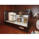 Barograph by Pastorelli & Rapkin Ltd of London, in a plastic casing (overall 16cm x 28cm x 14cm),