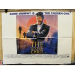 Quad poster THE GOLDEN CHILD. Eddie Murphy.