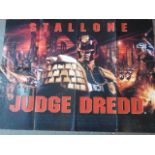 Quad poster JUDGE DREAD. Stallone.