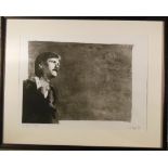 C.E.Pyboy 1980 Figure & shape' one of the auction room series. Ed 1/4 Framed, signed 74 x 59