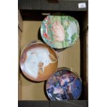 A collection of Royal Doulton and Banbury mint plates all with pig influence (22)