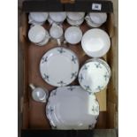 A collection of Wellington china teaware