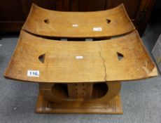 Mid Century African stools (2)