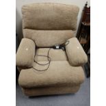 Quality electrical reclining armchair