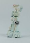 Coalport Golden Age lady figure Beatrice at the Garden Party limited edition