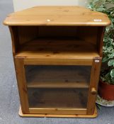 Pine television stand