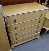 Quality reproduction Adams style Large chest of 5 drawers