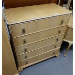 Quality reproduction Adams style Large chest of 5 drawers