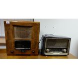 Ferguson Valve Radio and Bush VHF71 solid state radio (2)