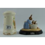 Royal Doulton Bunnykins tableau Bath Nig