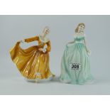 Royal Doulton lady figures Charlotte HN4