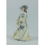 Coalport Femmes Fatales lady figure Emma