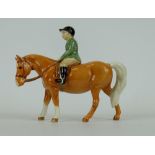 Beswick boy on palomino pony 1500