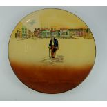 Royal Doulton Dickens seriesware large charger Old Peggoty D5176