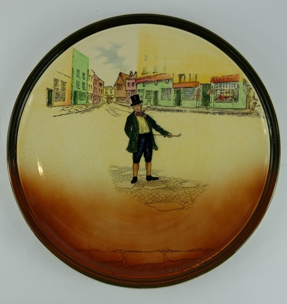 Royal Doulton Dickens seriesware large charger Mark Tappley  D5175 diameter 34cm