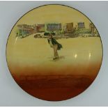 Royal Doulton Dickens seriesware large charger Mr Pickwick D5175 diameter 39cm