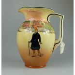 Royal Doulton Dickens seriesware jug Micawber D5175 height 23cm