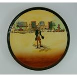 Royal Doulton Dickens seriesware large charger Tom Pinch D5175 diameter 34cm